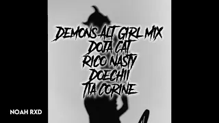 DEMONS - Doja Cat, Rico Nasty, Doechii, Tia Corine (Mashup)