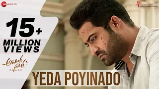 Yeda Poyinado - Full Video | Aravindha Sametha | Jr. NTR, Pooja Hegde | Thaman S