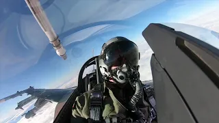 64th Aggressors Red Flag 19-1 • F-16 Cockpit View (FEB 2019)