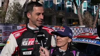 Interview Isabelle Galmiche Rallye Monte-Carlo 2022 - RTBF