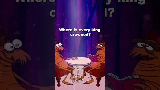 Where is every king crowned?