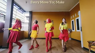 Every Move You Make // Line Dance // High Beginner