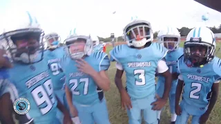 Youth football Coach Mic'd up | POV #SpeedHustlePanthers clip