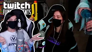 Реакция Tenderlybae На Топ Моменты с Twitch | Проиграл Желание Девушке | Конец Пиксельной Битвы