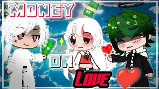 💕Money or love💕 Who is the real angel meme//gacha club//MHA (fit.Y/n)