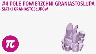 Pole powierzchni graniastosłupa. Siatki graniastosłupów #4 [ Graniastosłupy ]