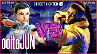 [SF6] ooitaJUN Chun li vs スライム Jamie
