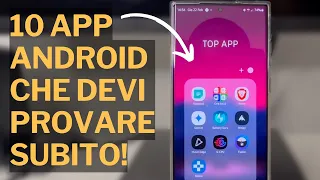 10 TOP APP ANDROID DA PROVARE ALMENO UNA VOLTA! Migliori Applicazioni Android - Febbraio 2024