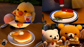 Watch out for cuteness ♡ Rilakkuma eating show collection [MovieKitchen]