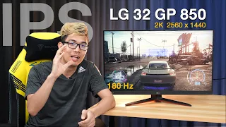 จอใหญ่ 31.5 นิ้วที่เทพที่สุด LG Ultragear 32GP850-B จอแบบ QHD Nano IPS 165Hz 1ms คอเกม E-Sport