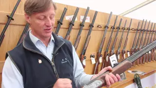 Edward King discusses the new range of Rizzini shotguns at the CLA Game Fair 2015