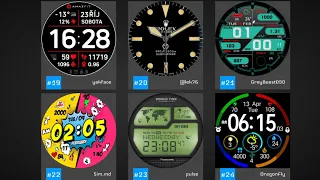 Top 50 Watch Faces For The Amazfit T-Rex Pro