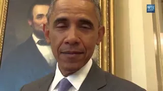 President Obama imitates Frank Underwood for April Fools Day