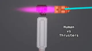 Can YOU Survive Jet Engine? | Human vs Thrusters (People Playground #26)