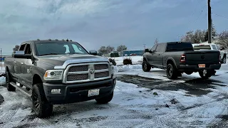 For my regular viewers. Why I traded a 21 Ram 3500 with 50k miles for a 2014 Ram 3500 500k miles.