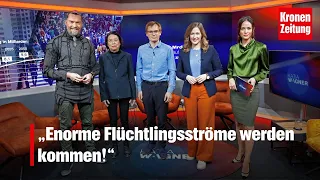 „Enorme Flüchtlingsströme werden kommen!“ | KATIA WAGNER krone.tv