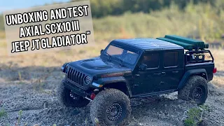 Axial SCX10 III Jeep Gladiator unboxing and test off-road и ЭТО ЛУЧШЕЕ от AXIAL!