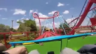 Dragon Khan (Primera fila) Port Aventura GoPro HD