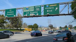 US 99 sign revealed near the 5 / 134 interchange