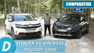Comparativa SUV: Citroën C5 Aircross vs Peugeot 3008 | Review en español | Diariomotor