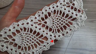 SUPER Easy Beautiful Flower Crochet Pattern * Knitting Online Tutorial for beginners Tığ işi örgü