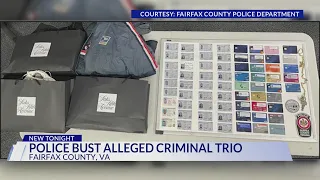 Fairfax County officers arrest 3 from New York for stolen credit cards, fake IDs