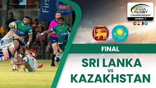 HIGHLIGHTS - Asia Rugby Men’s Division 1 Championship 2024 – Final – Sri Lanka vs Kazakhstan