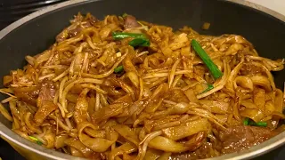 Beef Chow Fun Recipe | Stir Fried Rice Noodles