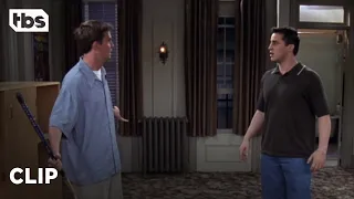 Friends: Joey and Chandler Get Robbed (Season 4 Clip) | TBS