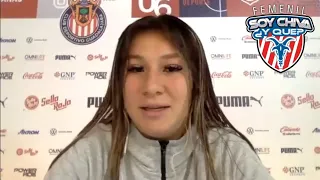 CHIVAS FEMENIL | Conferencia de Prensa | Karol Bernal