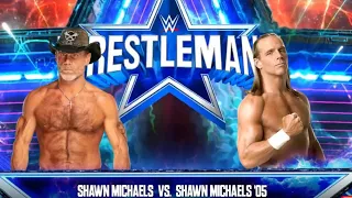 WWE Wrestlemania 2024 - Shawn Michaels vs Shawn Micheals Full Match HD