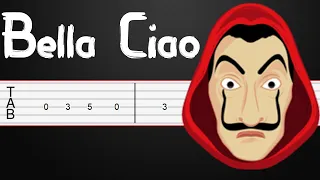 Bella Ciao Guitar Tabs, Guitar Tutorial, Guitar Lesson (Fingerstyle)
