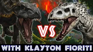 Indoraptor VS Indominus Rex (with Klayton Fioriti)