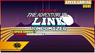 TheAlanHeffley vs Lord__Nimbus. SGLIVE 2021 Zelda 2 Randomizer