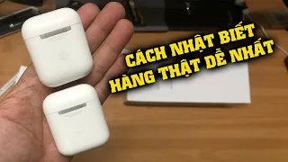 Trên tay Airpods 2 pha ke cực đỉnh hoàn hảo nhất và cách phân biệt hàng thật