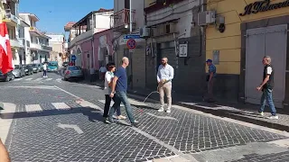 Striscione Giglio Ortolano Nola 2024-Paranza Volontari Brusciano 8.10.2023-VideoIESUS-A.Castaldo