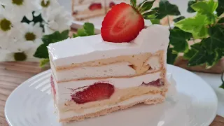 Torta sa jagodama, svako traži parče više 🍓@kuvajte_sa_stasom