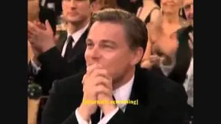 Реакция Леонардо Ди Каприо на вручение Оскара 2014/Leo DiCaprio Reaction to 2014 Best Actor Oscar