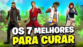 TOP 7: OS MELHORES PERSONAGENS DE CURA NO FREE FIRE  + BÔNUS EM 2023!