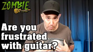 How to Deal with the Whole "I Suck at Guitar Frustration"