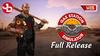 Let's restore our run-down gas station | Gas Station Simulator FULL GAME | Pt. 02
