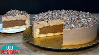 TARTA CREMOSA DE CHOCOLATE SIN HORNO Y SIN GELATINA - Loli Domínguez - Recetas - paso a paso