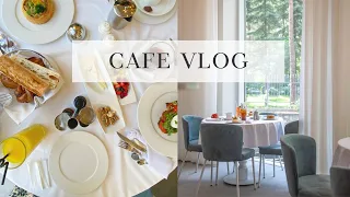 Cafe Vlog | having brunch in my favorite french cafe