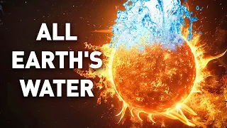 What If We Poured All Earth's Water on the Sun