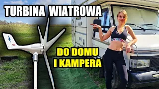 TURBINA - ELEKTROWNIA WIATROWA do domu i kampera