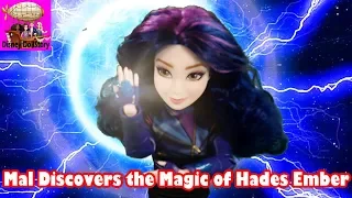 Mal Discovers the Magic of Hades Ember - Descendants 3 Dolls are Here