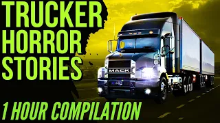 17 TRUE SCARY TRUCK DRIVER HORROR STORIES - 1 HOUR OF HIGHWAY HORROR STORIES