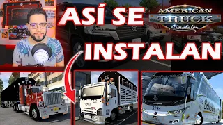 Cómo poner camiones, buses, carros y más con mods en ATS y ETS2
