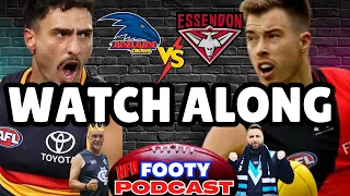 Adelaide Crows vs Essendon Bombers | ROUND 06 | AFL LIVE WATCH ALONG