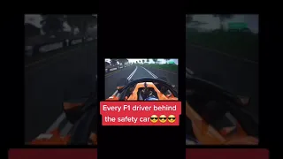 Kimi Räikkönen Behind the Safety Car  |F1| #shorts